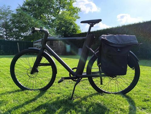 Cowboy 4+ zwart – Zo goed als nieuw (slechts 42 km!), Fietsen en Brommers, Elektrische fietsen, Nieuw, Cowboy, 55 tot 59 cm, 50 km per accu of meer