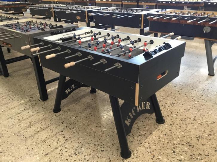 PROPRO black home kicker table.  Tafelvoetbal, Kinderen en Baby's, Speelgoed | Voetbaltafels, Zo goed als nieuw, Ophalen of Verzenden