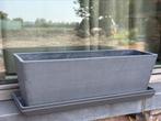 2x Ecopots bloembak, Tuin en Terras, Bloembakken en Plantenbakken, Ophalen, Zo goed als nieuw