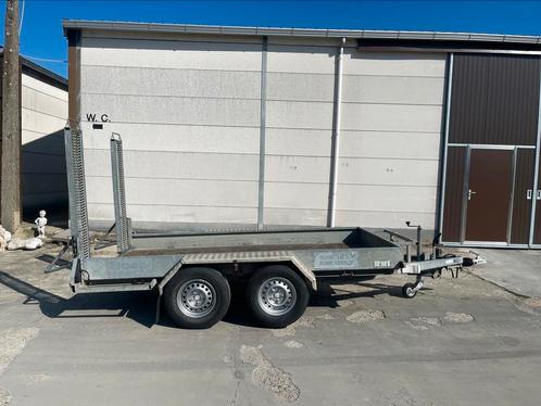 2012 Atec MG1 machinetransporter 3500kg, Auto diversen, Aanhangers en Bagagewagens, Ophalen