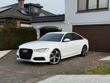 Audi A6 Lim/S-Line/LED/Automaat/2.8 FSI Quattro/Ibis White beschikbaar voor biedingen