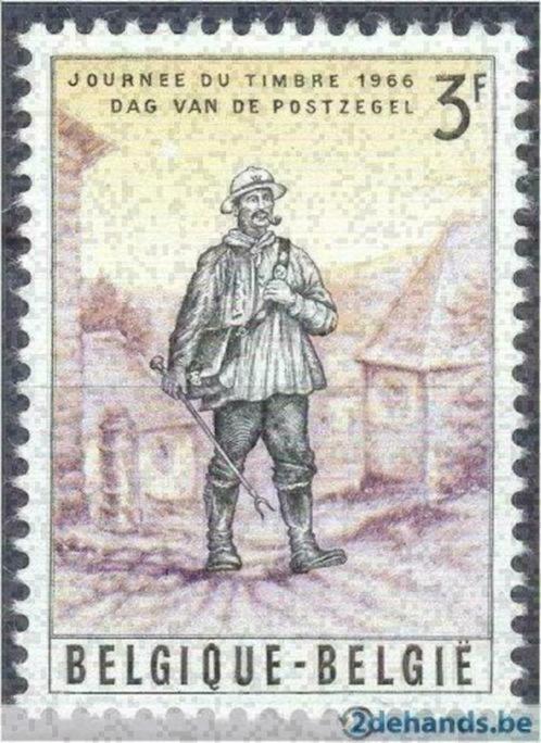 Belgie 1966 - Yvert/OBP 1367 - Dag van de Postzegel (PF), Postzegels en Munten, Postzegels | Europa | België, Postfris, Postfris