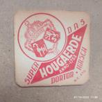 Oud HOUGAERDE sous bock, Verzamelen, Biermerken, Ophalen of Verzenden, Gebruikt, Reclamebord, Plaat of Schild, Overige merken
