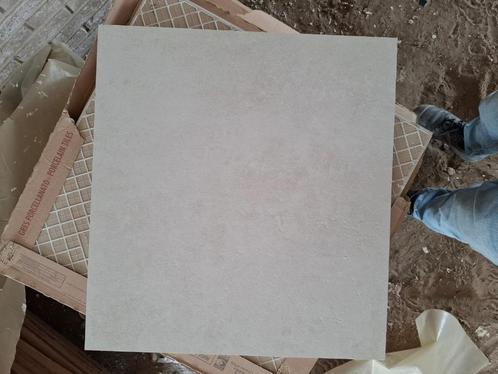 Beige-grijze vloertegels 60x60 – 41,74 m² – NIEUW op pallet!, Doe-het-zelf en Bouw, Tegels, Nieuw, Vloertegels, Keramiek, 60 cm of meer