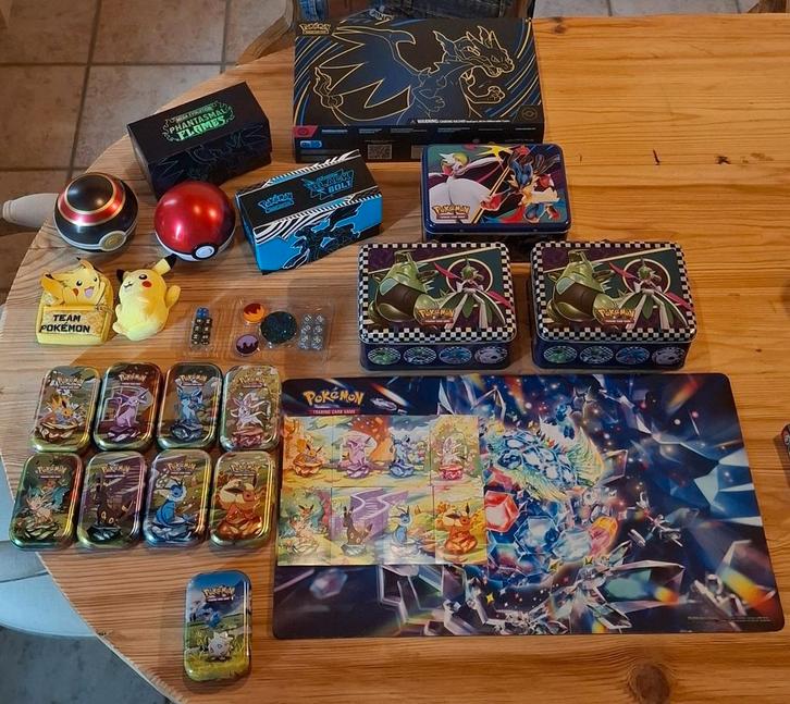 Lot de boîtes de rangement et d'accessoires Pokémon vides, Hobby & Loisirs créatifs, Jeux de cartes à collectionner | Pokémon