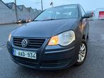 Vw Polo 12i 12v 60ch essence an08 Euro4 Clim da ve vc re ja, Achat, Boîte manuelle, Entretenue par le concessionnaire, Noir