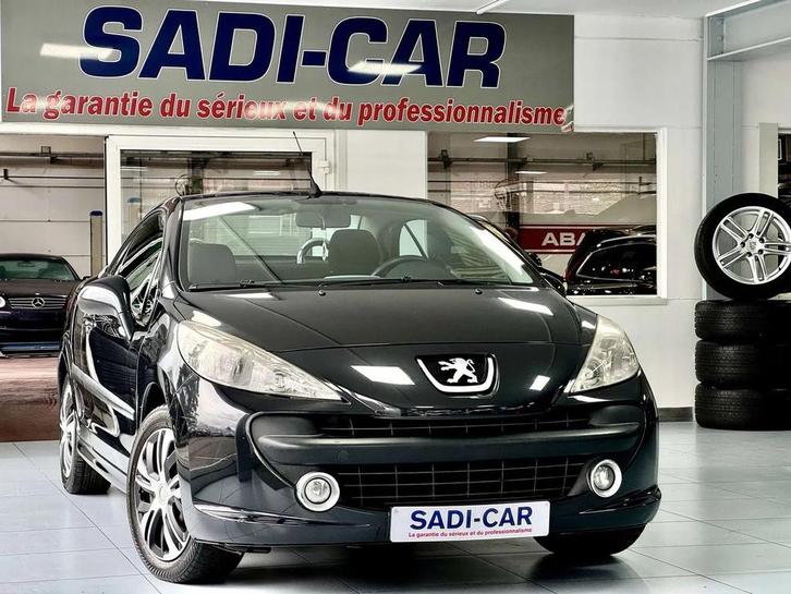 Peugeot 207 CC 1.6i 120cv Cabrio - CT OK + DEMANDE D'IMMAT, Auto's, Peugeot, Bedrijf, Te koop, ABS, Airbags, Boordcomputer, Centrale vergrendeling