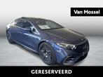 Mercedes-Benz EQS 350 AMG LINE + PANORAMISCH DAK + SURROUND, Auto's, Mercedes-Benz, Automaat, Blauw, 90 kWh, Berline