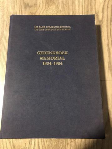 boek 150 jaar militaire school gedenkboek 1834 - 1984 beschikbaar voor biedingen