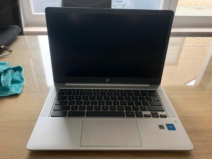 HP Chromebook 14 inch, Computers en Software, Chromebooks, Zo goed als nieuw, 14 inch, 4 GB of minder, 64 GB, Qwerty, Ophalen