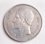 5 francs 1858 Leopold I zilver zeldzame kwaliteit, Postzegels en Munten, Munten | België, Ophalen of Verzenden, Zilver, Zilver