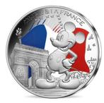 Pièce 50 euro en argent Mickey Champs Elysées, Enlèvement ou Envoi, Argent, Autres valeurs, France