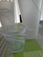 Set van 5 vazen, Ophalen of Verzenden, Zo goed als nieuw, Glas