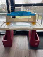 Kinder step 2 deluxe bureau, Kinderen en Baby's, Ophalen, Zo goed als nieuw, Knutselen, Met licht