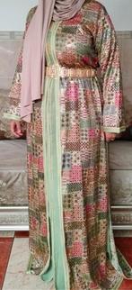 Prachtige Marokkaanse Caftan, Kleding | Dames, Gelegenheidskleding, Ophalen, Maat 38/40 (M)