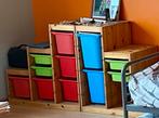 4 Ikea Trofast en escaliers avec bacs, Ophalen, Zo goed als nieuw