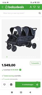 6ling buggy, Kinderen en Baby's, Ophalen, Zo goed als nieuw