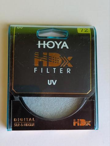 Filtre Hoya HDX UV 72mm – haut de gamme beschikbaar voor biedingen