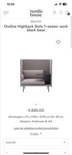 Éénpersoonszitbank, Huis en Inrichting, Ophalen, Eenpersoons, Metaal, Zo goed als nieuw