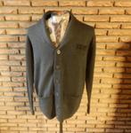 11 - gilet homme t.L gris - great stone -, Comme neuf, Enlèvement ou Envoi, Taille 52/54 (L), Gris