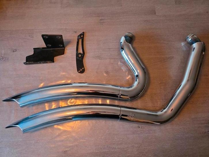 Vance & Hines big radius 2 into 2, Motoren, Onderdelen | Harley-Davidson, Gebruikt, Ophalen