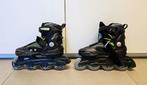 Inline skates "Optimum" maat 36-39 zwart-groen, Sport en Fitness, Kinderen, Inline skates 4 wielen, Ophalen, Overige merken