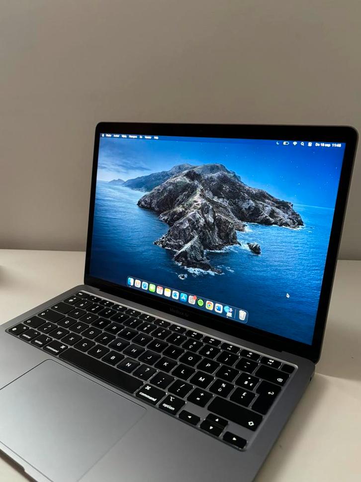 MacBook Air M1 2020 256 GB, Computers en Software, Apple Macbooks, MacBook, 256 GB, 8 GB, Ophalen