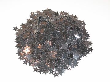 28 Gram Aan Sterretjes - Tafelconfetti - Zilver / Grijs beschikbaar voor biedingen