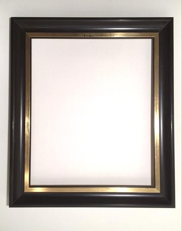 Mahoniehouten frame (67 x 58) Lijst, Huis en Inrichting, Woonaccessoires | Lijsten, Gebruikt, Hout, Ophalen of Verzenden