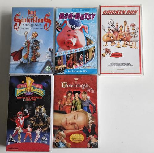 46 VHS films : Samson , Pokémon,Big Betsy, Chicken, WD, Cd's en Dvd's, VHS | Kinderen en Jeugd, Ophalen of Verzenden