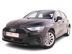 AUDI A3 30 TFSi 110 MHEV S-Tronic Sportback + GPS + Virtual, Auto's, Audi, Automaat, Zwart, Stadsauto, Lederen bekleding
