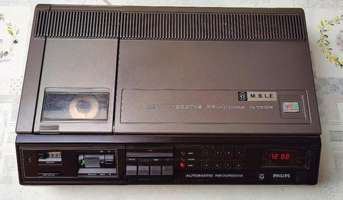 Philips N1502 70's videorecorder. Zeldzaam!, TV, Hi-fi & Vidéo, Lecteurs vidéo, Utilisé, Lecteur ou enregistreur vidéo 2000, Enlèvement