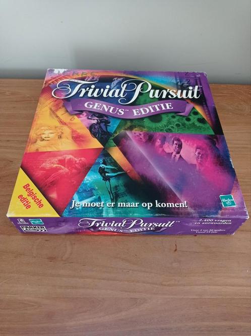 Trivial Pursuit genus editie, Hobby & Loisirs créatifs, Jeux de société | Jeux de plateau, Comme neuf, Enlèvement ou Envoi