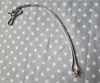 Zilveren ketting met zilveren hangertje - 925 Cz, Ophalen of Verzenden, Zo goed als nieuw