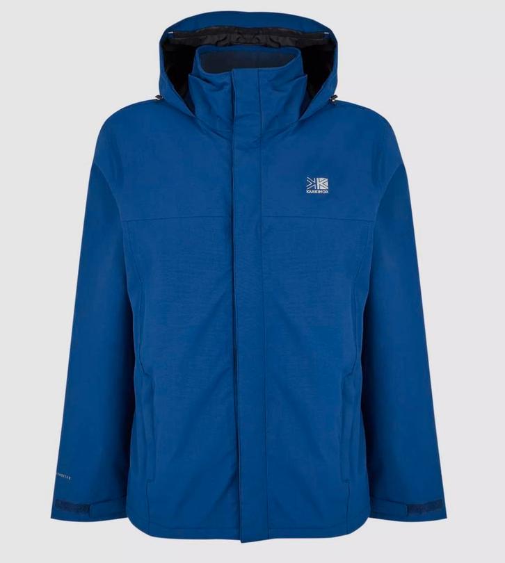 Te koop: Karrimor Waterproof Jacket, Kleding | Heren, Jassen | Winter, Zo goed als nieuw, Maat 56/58 (XL), Blauw, Ophalen of Verzenden