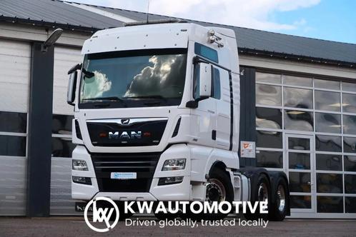 MAN TGX 26.580 6X2/ RETARDER/ STEERED-PUSHER/ PTO/ ETC, Auto's, Vrachtwagens, Bedrijf, Te koop, Airconditioning, Centrale vergrendeling
