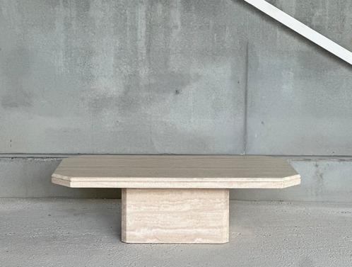 Salontafel | Travertin, Antiek en Kunst, Antiek | Meubels | Tafels, Ophalen