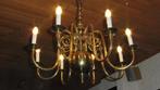 KOPEREN LUCHTER, Huis en Inrichting, Lampen | Kroonluchters, Ophalen, Gebruikt, Metaal, Antiek