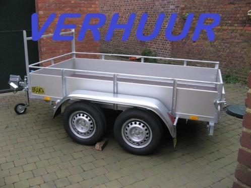 Verhuur verschillende modellen aanhangwagens te 9300 Aalst, Auto diversen, Aanhangers en Bagagewagens, Gebruikt, Ophalen