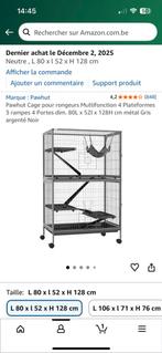 Cage pour petits rongeurs (furet,rat,..), Enlèvement, Comme neuf, Cage, Furet