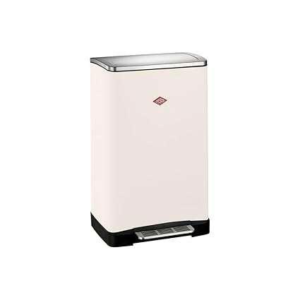 Wesco Big Double Boy afvalemmer in mat zandkleurig, Huis en Inrichting, Woonaccessoires | Prullenbakken, Nieuw, Overige materialen