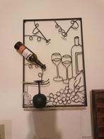 2 CASIERS À VIN DANDiBO, ÉLÉGANTE STATUE MURALE 2D, Maison & Meubles, Enlèvement, Utilisé, Métal