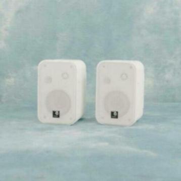 2 Weg speakers mini speakers 50 Watt Rms Wit, Neuf, Autres marques, Moins de 60 watts, Enlèvement ou Envoi