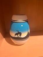 Vaas Navajo indianen, Ophalen, Wit, Aardewerk of Porselein, Zo goed als nieuw