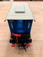 PLaymobil blauwe wagon 1980, Ophalen of Verzenden, Gebruikt, Wagon, Overige merken