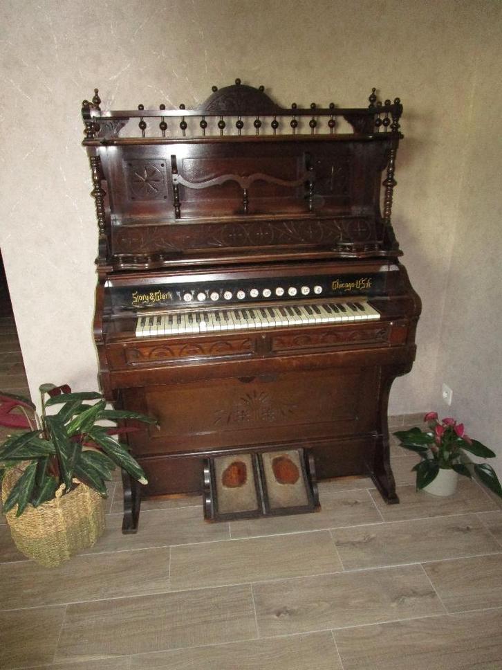 Antiek Harmonium, Antiek en Kunst, Curiosa en Brocante, Ophalen