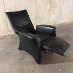 Lederen relax zetel, Huis en Inrichting, Fauteuils, Ophalen, Zo goed als nieuw