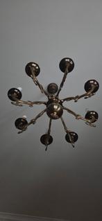 Antieke bronzen lamp