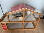 Vintage poppenhuis hout, Ophalen, Zo goed als nieuw, Poppenhuis