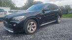 Bmw x1 S drive 2.0benziene 138000 km bj 2011, Auto's, BMW, Stof, Zwart, 4 cilinders, Zwart